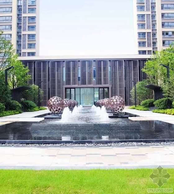 绿地公馆上海资料下载-上海绿地派克公馆  借“东方园林”造园