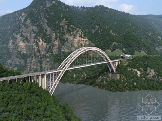 大跨径公路拱桥资料下载-世界第二大跨径钢桁架拱桥动工开建