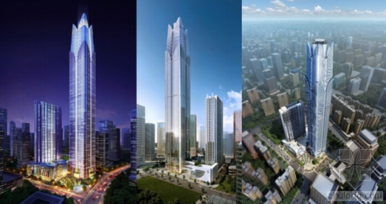 集成式酒店资料下载-广西在建第一高楼破200米 五大亮点领先施工技术