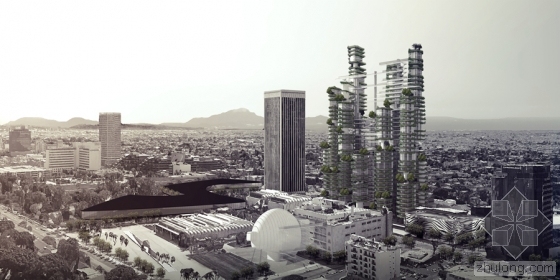 大型博物馆方案设计资料下载-MAD公布洛杉矶未来新型住宅研究设计