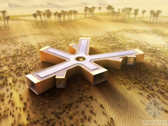 朱美拉阿联犹酒店资料下载-土豪又放大招 阿联酋要在沙漠里建生态酒店