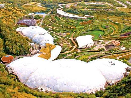 青岛生态餐厅资料下载-全球第二座“伊甸园”将落户青岛 投资百亿元