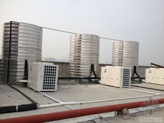 风冷热泵中央空调中央热水资料下载-空气源热泵可进军中央空调领域