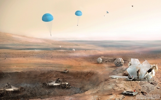 建筑师福斯特资料下载-福斯特建筑师入围NASA火星居留地竞赛设计