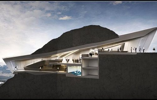 梅斯纳尔山博物馆分析资料下载-扎哈设计的“山顶博物馆”开放
