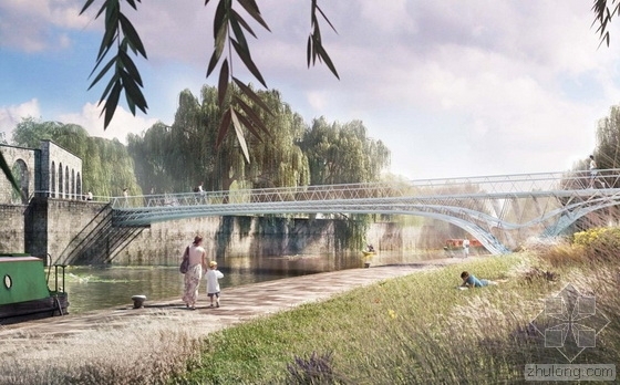 英国小区规划设计方案资料下载-复兴计划 英国Bath大桥设计大赛结果即将揭晓