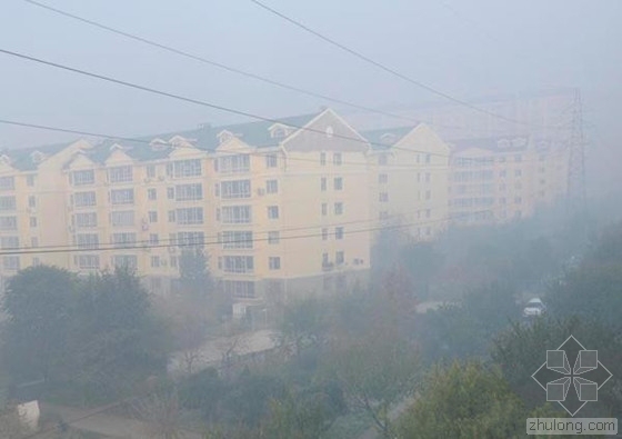 长春市采暖设计资料下载-供暖季到来 中国东北现雾霾 长春成“雾都”