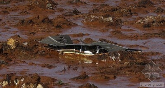 水坝su模型资料下载-巴西水坝溃决泥浆灌入村镇民居 导致一人死亡28人失踪