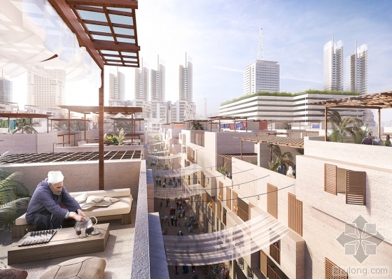滨水区设计规划案例资料下载-福斯特事务所公布开罗滨水区总体规划的获奖方案