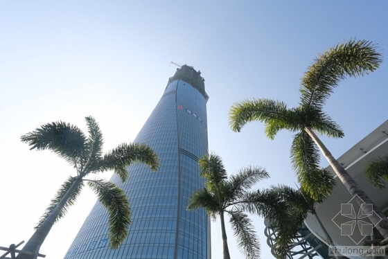 中心大厦结构分析资料下载-珠澳第一高楼330米“珠海中心大厦”主体结构封顶