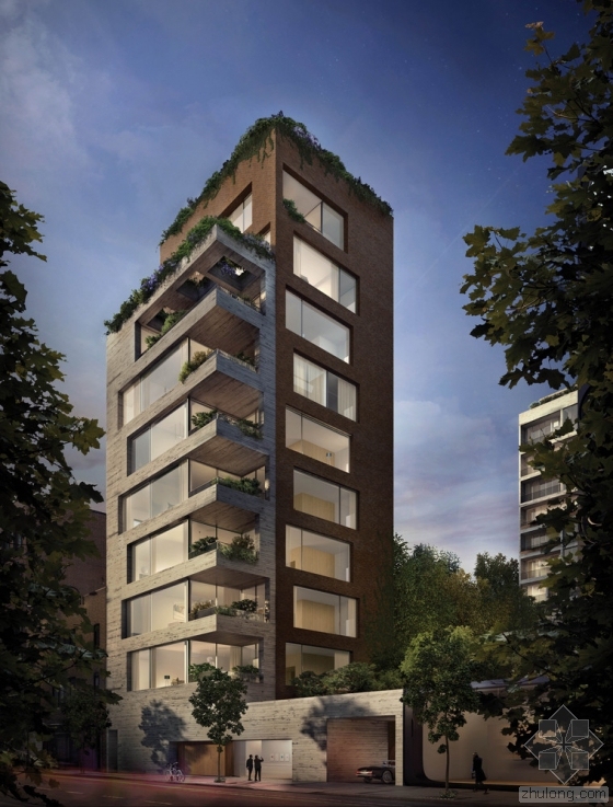 IsayWeinfeld纽约首个项目Jardim豪华公寓设计方案-IsayWeinfeld公布了纽约首个项目Jardim豪华公寓