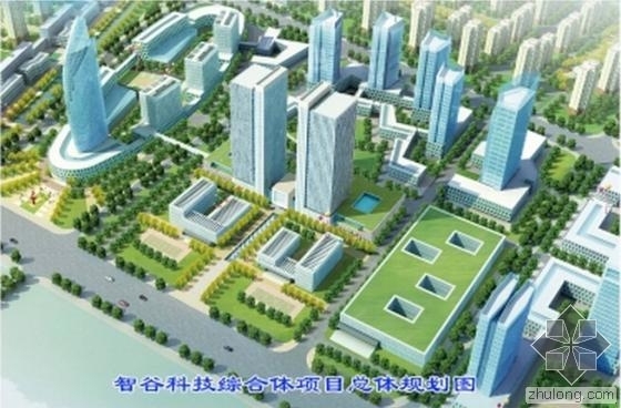 100米高商业综合体资料下载-扬州崛起120米高“智慧之门” 未来建五大中心项目投资13.6亿元
