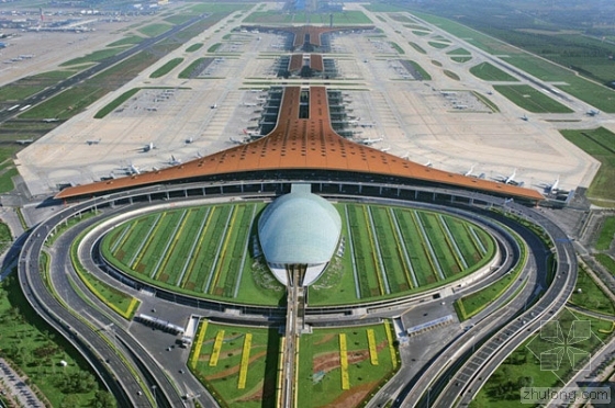航站楼建筑施工方案资料下载-北京新机场将建成全球最大航站楼，形似海星图案