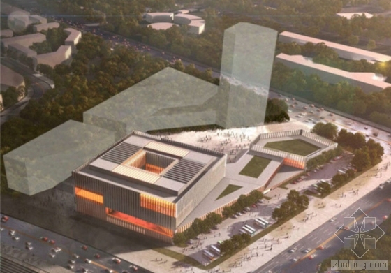 科技馆展厅图纸资料下载-造型惊艳出炉！青岛科技馆规划将成全国规模最大