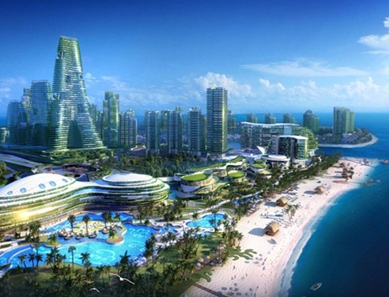 大型海外项目资料下载-中国开发商欲海外填海造城 斥资400亿美元