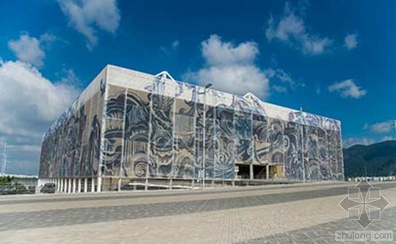 巴西里约奥林匹克公园资料下载-2016里约水上运动中心揭幕 运用先进解构式建筑技术