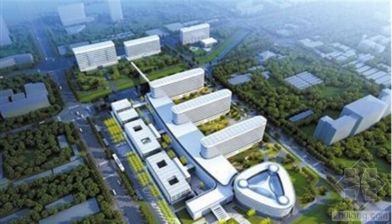 天坛医院扩建设计资料下载-北京天坛医院新院主体封顶 预计2017年年底完工使用
