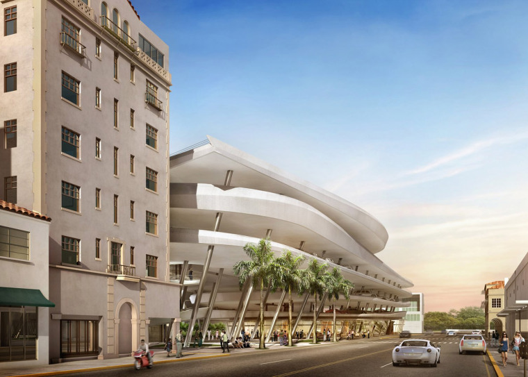 哈迪德图书馆资料下载-扎哈•哈迪德设计的迈阿密海滩停车库项目将不会建造