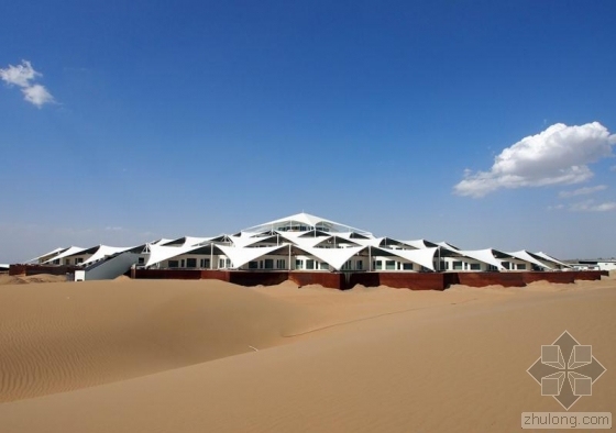 北京度假景区资料下载-我国首家大型沙漠景观度假酒店开业啦！