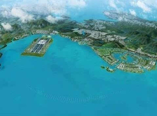 新型城镇化住区规划资料下载-三亚海上机场规划出炉 投资近千亿2020年建成