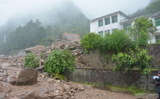 福建泰宁山体滑坡 已有41人失联-滑坡现场