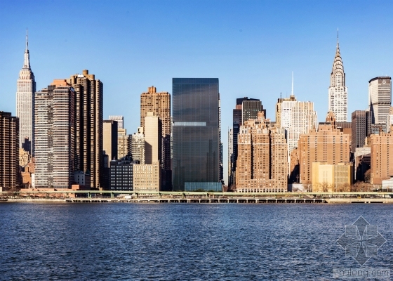 公寓软装设计方案资料下载-理查德•迈耶公布了曼哈顿第一大道685号公寓塔楼的设计方案