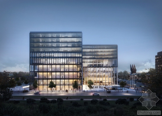 专家楼建筑设计方案文本资料下载-KAAN赢得阿姆斯特丹法院设计 新建筑将于2020年完工