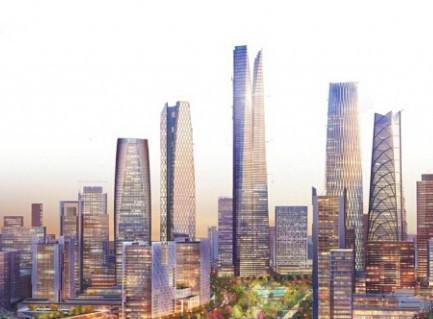 济南高层办公楼资料下载-济南将建420米超高新地标 年底正式开建