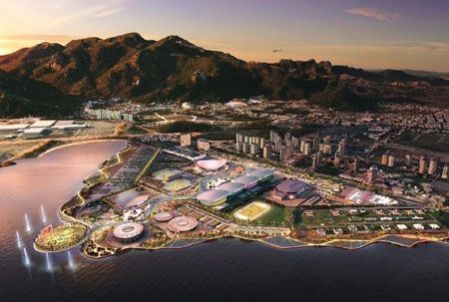 巴西里约奥林匹克公园资料下载-曝里约奥运花费超支 奥运场馆盖到啥程度了？！