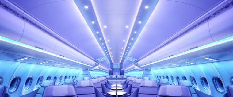 飞机制造模型资料下载-空客推出全新客舱理念“空客飞行空间”增强舒适性