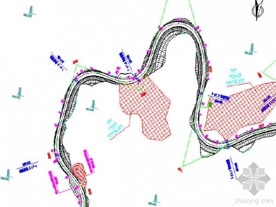 二级路标准横断面图资料下载-广西省凤山58km四级公路两阶段施工图设计496张CAD（路桥涵隧）