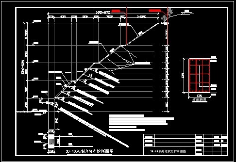 關於抗滑樁和格構式錨杆擋牆聯合計算的問題