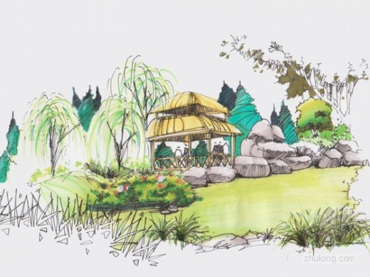 茶园旅游设计资料下载-[重庆]某综合公园修建性详细规划设计方案