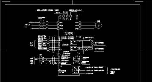 变频器的接线资料下载-求变频器接线图！！！！！！！！！！