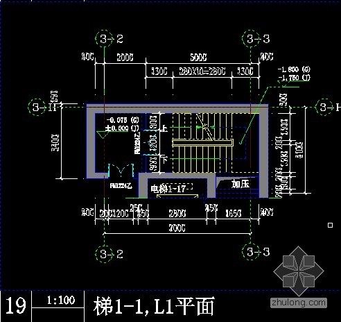 图纸上塔楼指什么意思资料下载-楼梯表示的走法，上下行的意思？