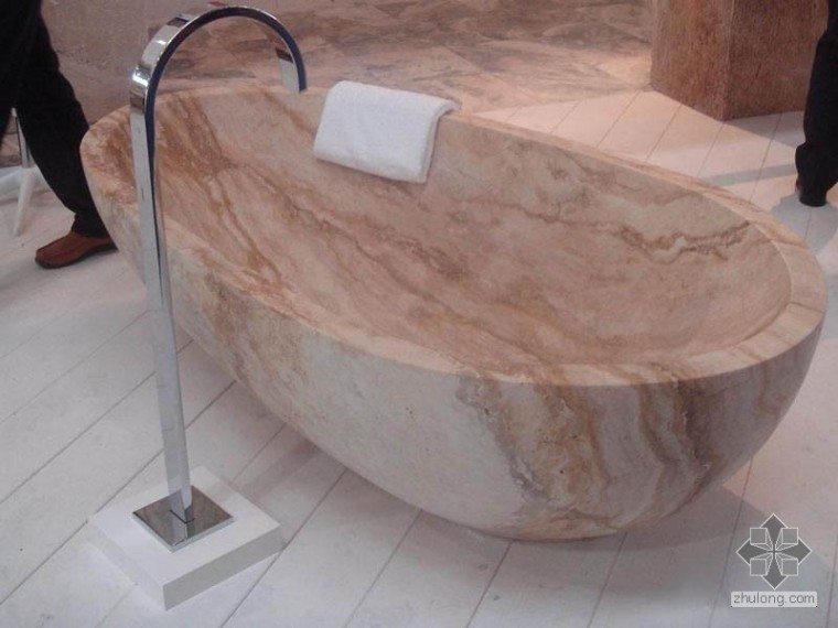 cad浴缸模型资料下载-完美的石材浴缸:更美丽更自然更奢侈的选择