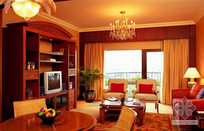 中国传统木构架建筑资料下载-中式酒店软装设计风格