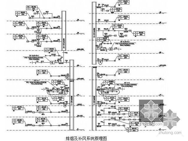 暖通空调cad图纸办公楼资料下载-[上海]大型综合商业办公楼暖通空调全套施工图