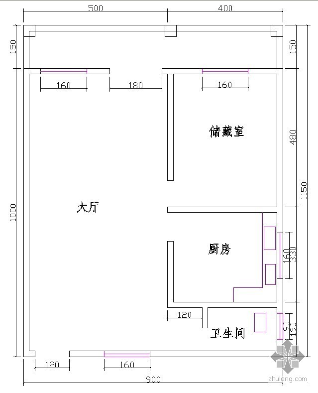 民房地梁结构图资料下载-一个二层农村民房的配筋问题？