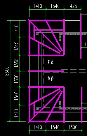 阳台外架悬挑资料下载-悬挑架工字钢全搁置在阳台上是否合理？