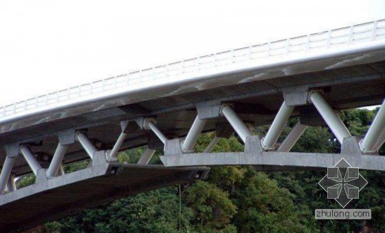 拱圈是断开的组合桁架桥,你敢设计吗?