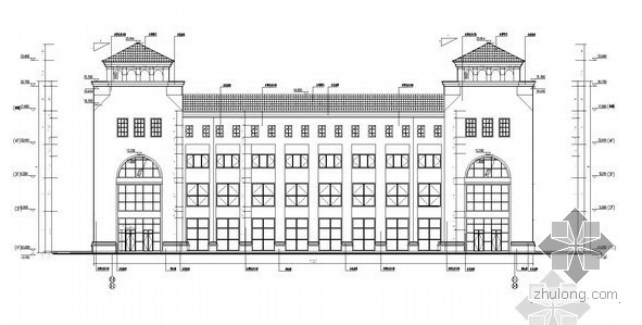 小区建筑施工图纸全套资料下载-[资料放送]小区四层配套商业建筑全套电气施工图纸（含计算书）