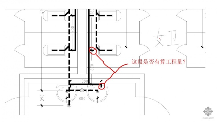 小区排水管造价资料下载-问一个给排水管计量的问题