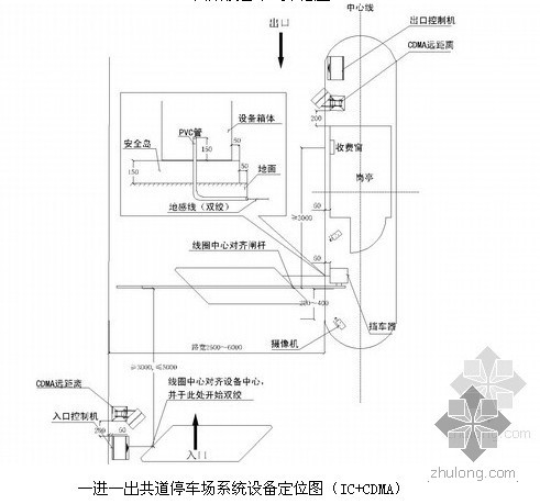 大型停车场翼闸门禁安装管线全套电气图纸-98.jpg