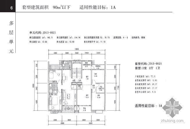 住宅户型尺寸资料下载-住宅户型资料 分类很详细 有尺寸有分析