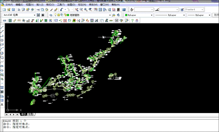 园林绿化施工图CAD专用插件(特色:植物配置快速标注及算量)-生成苗木表，更新苗木表.gif