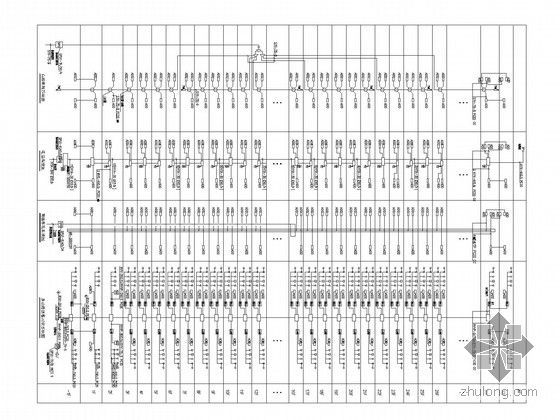 [广东]33万平综合商住楼全套电气施工图纸450张-弱电竖向干线系统图.jpg