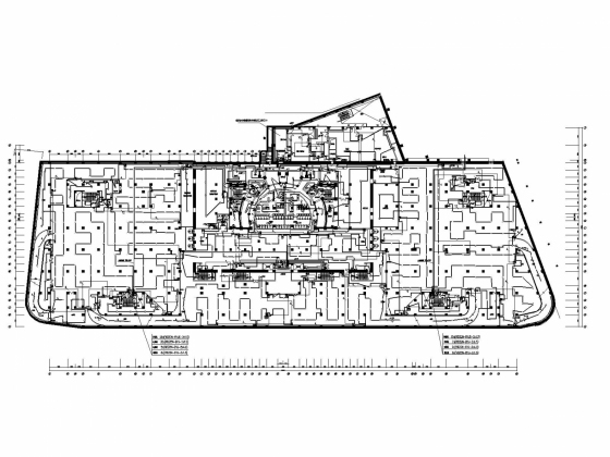 [上海]203米超高层甲级写字楼强电系统图纸（地标建筑）-地下二层火灾报警控制图12.jpg