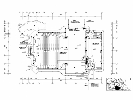 [浙江]亚洲第一主题乐园全套强电系统图304张（酒店 餐饮）-精灵森林木偶剧场照明平面4.jpg