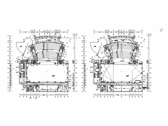 [浙江]亚洲第一主题乐园全套强电系统图304张（酒店 餐饮）-剧场照明平面图11.jpg